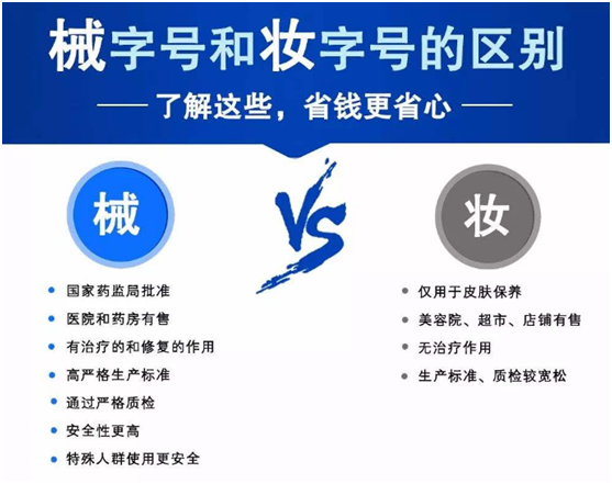 械字号面膜和妆字号面膜区别在哪？
